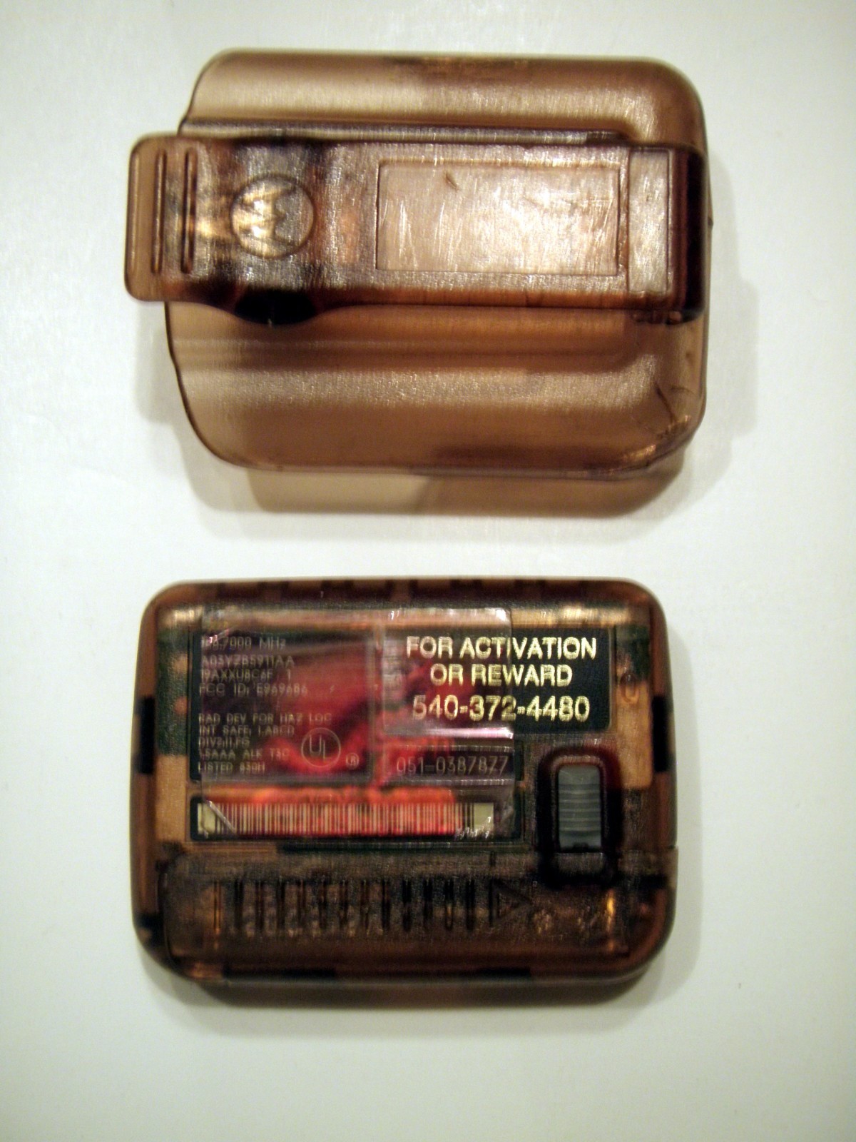 Vintage Motorola SpeedPage Pager Beeper BLURRED SCREEN