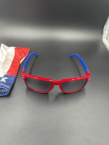 小物 Oakley Holbrook Red Iridum Holbrook™ + Red Iridium Lenses, Matte Black Frame Sunglasses