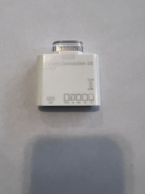 Camera Connection USB External Sound Card Reader for MAC or PC  Used
