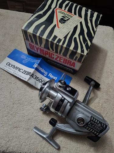 リール OLYMPIC REEL 60's HIGH SPEED TYPE Winfield Olympic & Karmann Japan, Hong Kong vintage spinning