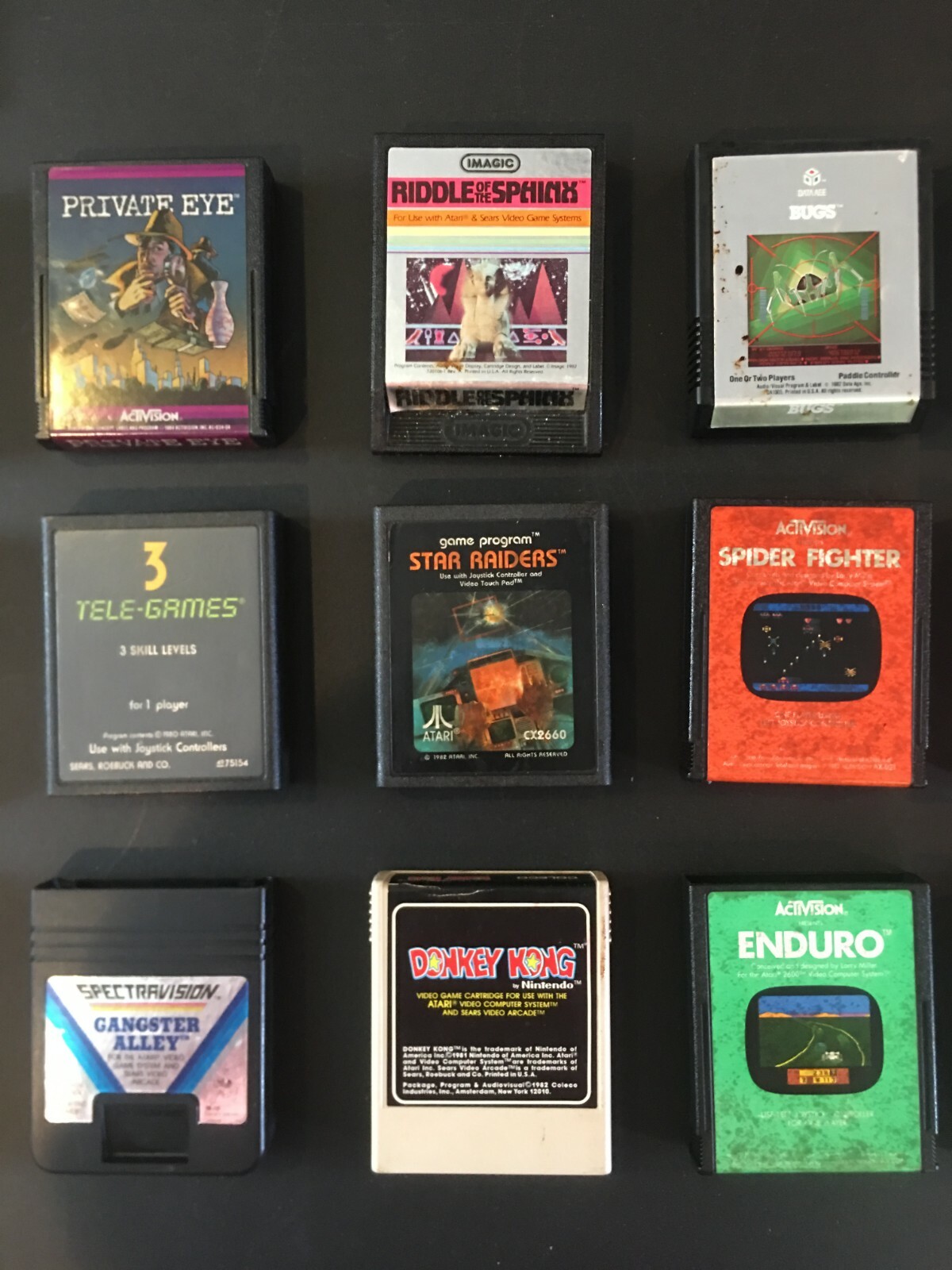 22 Atari 2600 Games +Great Condition/No Dupes/Private Eye,Frankenstein,Star Wars