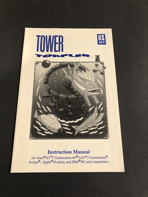 tower toppler commodore 64 manual insert