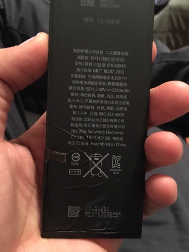 OEM Original 2750mAh Battery Replacement for Apple iPhone