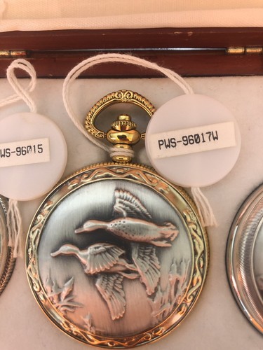 Colibri Old World Pocket Watch Collection With Display NIB