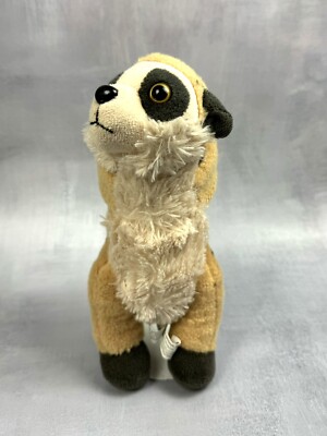 Wild Republic Huggers mongoose ferret 8'' Plush Slap Bracelet Stuffed Animal 0192