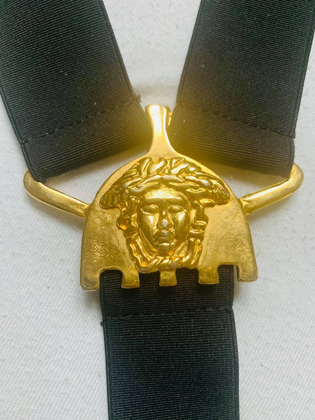小物 versace vintage suspender Black Medusa Versace Suspenders Luxury Vintage 1980s | eBay
