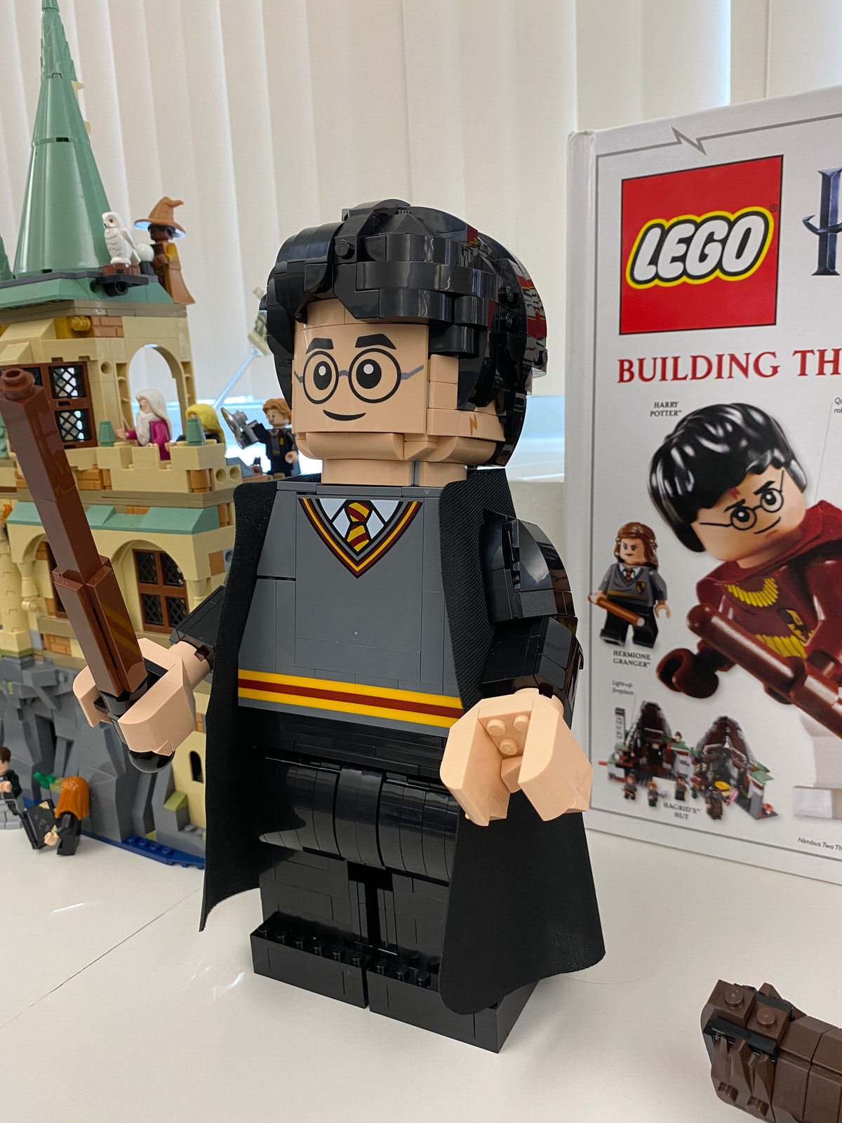 Lego géant à construire Harry Potter et Hermione 76393