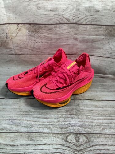 WMNS NIKE AIR ZOOM ALPHAFLY NEXT% 2 HYPER PINK-BLACK-ORANGE WMNS NIKE AIR ZOOM ALPHAFLY NEXT% 2 HYPER PINK-BLACK-ORANGE
