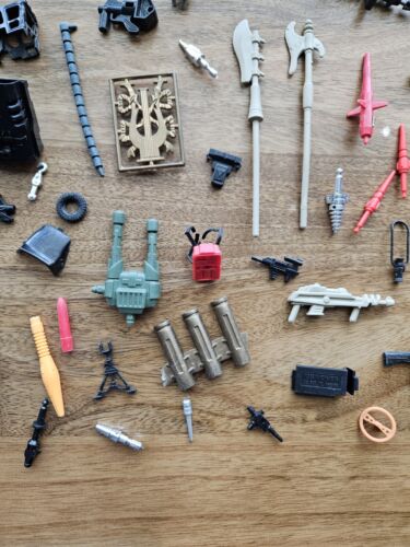 ::Lot of Vintage Accessories Weapons Parts 80s 90s GI Joe MOTU Transformers