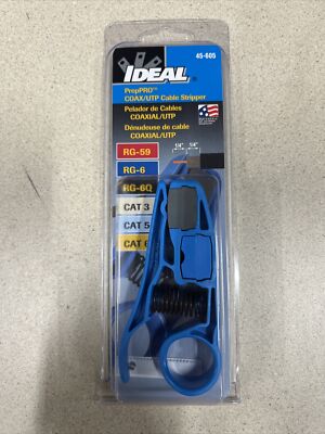 IDEAL 45-605 PrepPRO COAX/UTP Cable Stripper