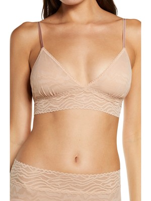 

HANKY PANKY Intimates Бежевый легкий бюстгальтер без косточек с поддержкой под грудью, 6R7001