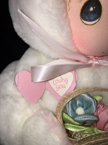 Vintage Precious Moments Doll Girl Easter Bunny  16