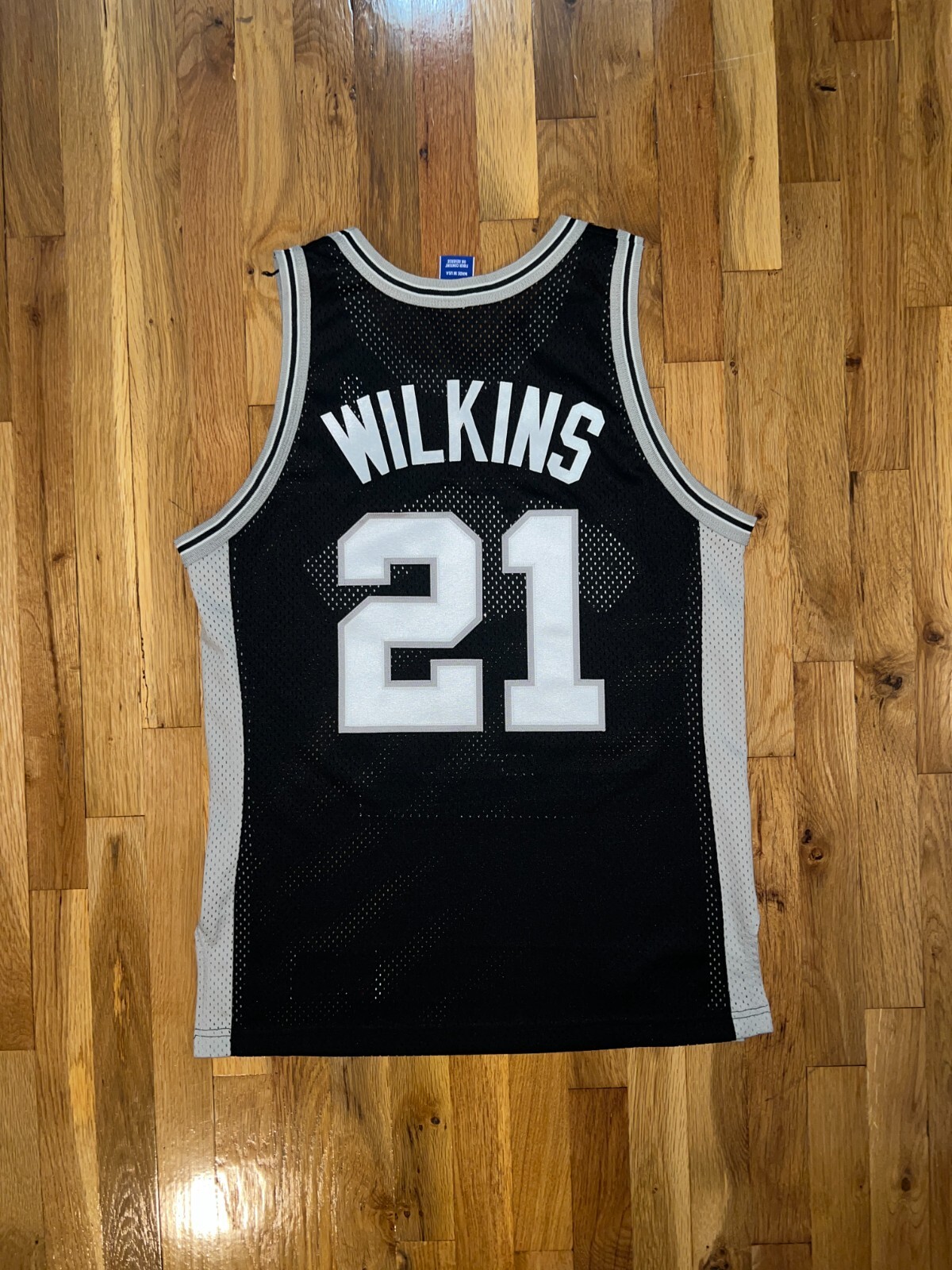 DOMINIQUE WILKINS Champion AUTHENTIC San Antonio Spurs