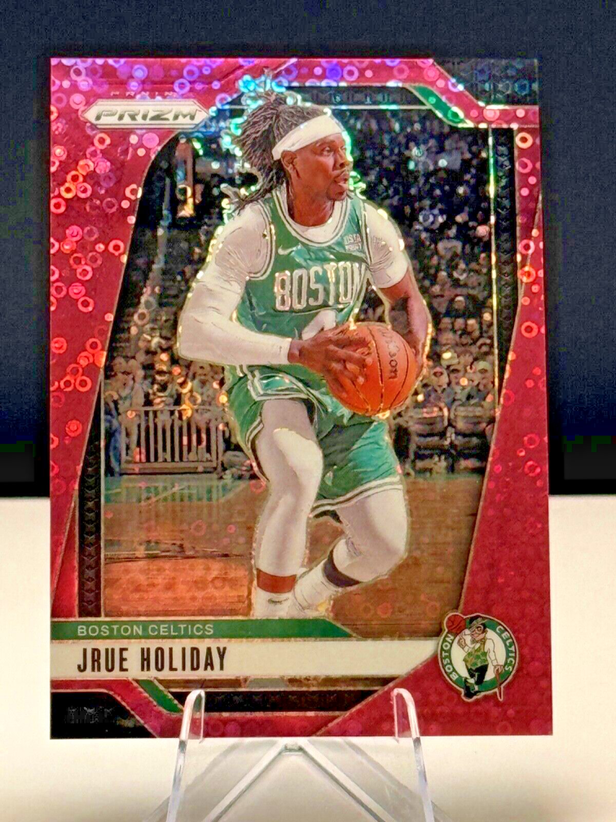 2024-25 Panini Prizm Fast Break Jrue Holiday Pink /50 #171