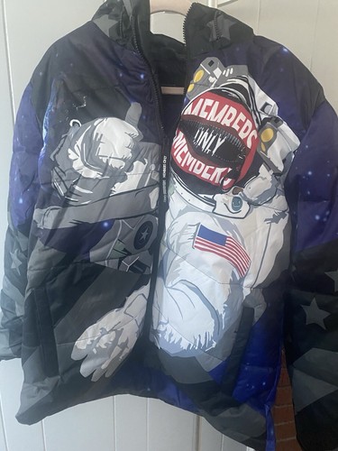 Members Only NWT Men's SZ M Astronaut Space Puffer Jacket Members Only NWT Men's SZ M Astronaut Space Puffer Jacket