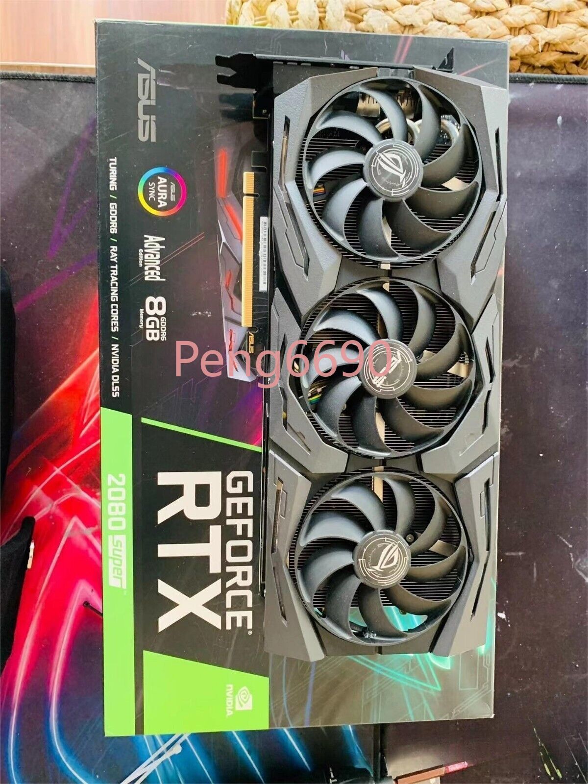 ASUS ROG-STRIX-RTX2080S-A8G-GAMING RTX 2080 SUPER 8GB