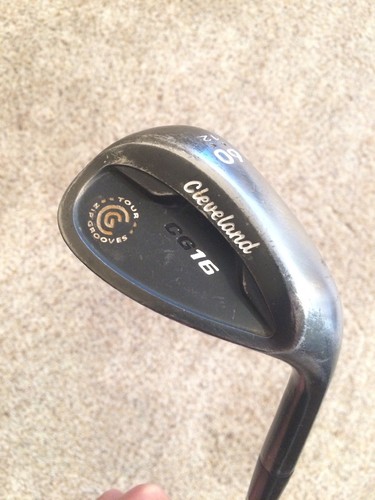 Cleveland CG16 Wedge Set 56 60 degree Sand Lob Black Pearl Tour Zip Groove RH