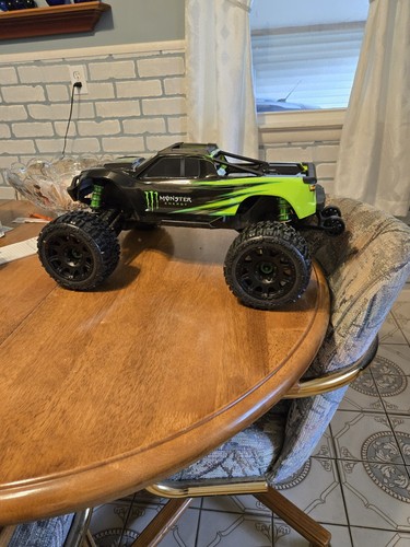 Fits Traxxas 1/10 WIDE-MAXX Monster Energy Green Black Body Fits Traxxas 1/10 WIDE-MAXX Monster Energy Green Black Body