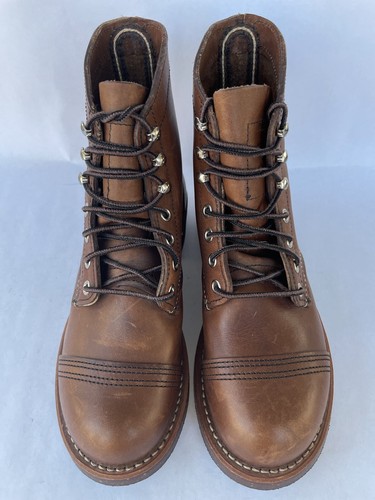Red Wing 8111 Iron Ranger 6-in Men's Boot in Amber Harness Red Wing 8111 Iron Ranger 6-in Men's Boot in Amber Harness