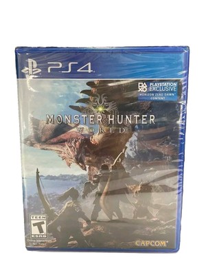 (SHOP) Monster Hunter World PS4 PlayStation 4 Brand New Factory Sealed