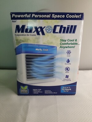 Maxx Chill 120-Volt White Ventless Portable Air Conditioner Hydro-Chill Tech