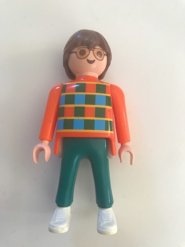 Playmobil 3202 Homme Client Du Magasin SupÃ©Rette City Vie Quotidienne Vintage