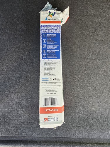 Doulton M15 Ultracarb Ceramic Water Filter Cartridge For Franke NIB