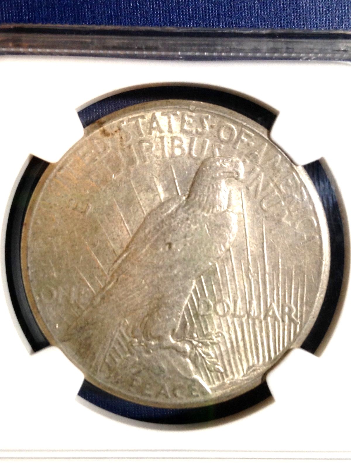 1924-S Peace Silver Dollar NGC AU 58 AU About Uncirculated Great Eye Appeal