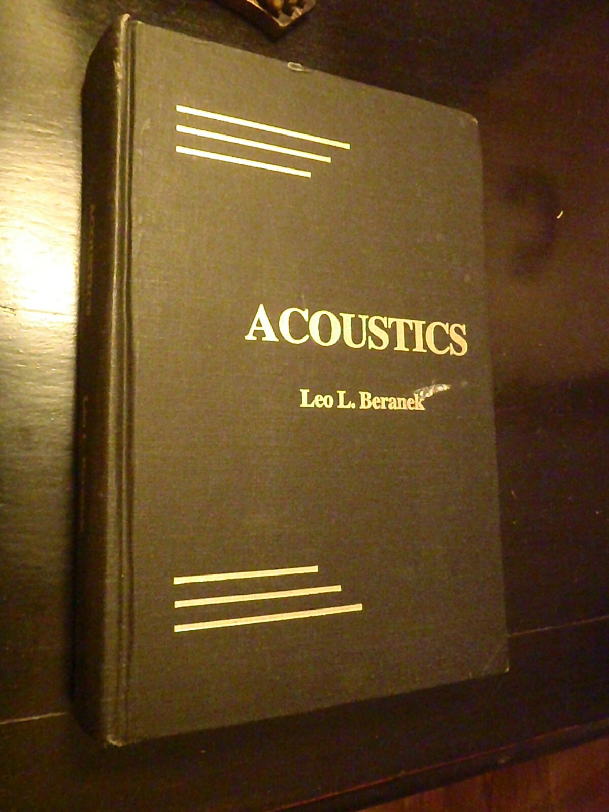 洋書 Acoustics Leo L.Beranek Acoustics by Leo Leroy Beranek (Hardcover) | eBay