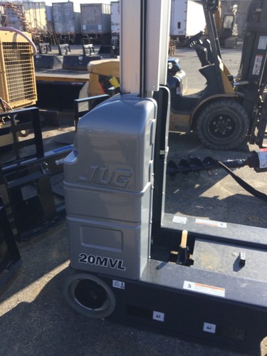 JLG-NEW Mobile Vertical Lift. Model 20MVL W Crane Hook & Extension Platform.