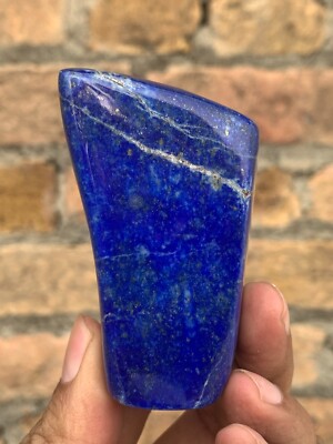161 Gram Lapis Lazuli Polished Tumbled Freeform Stone Crystal Rough Quartz