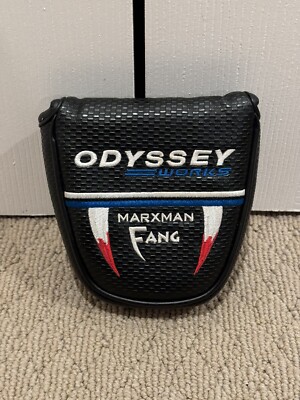 New Odyssey Works Marxman Fang Mallet Putter Headcover Free Shipping