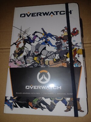Overwatch: Hardcover Ruled Journal With Pen Sealed New Blizzard Gaming