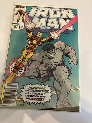 Iron Man. Shell Head And Hulkster. Marvel Comics. #247