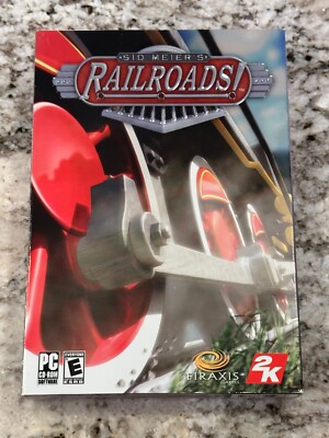 Sid Meier's Railroads (Windows PC, 2006) Complete