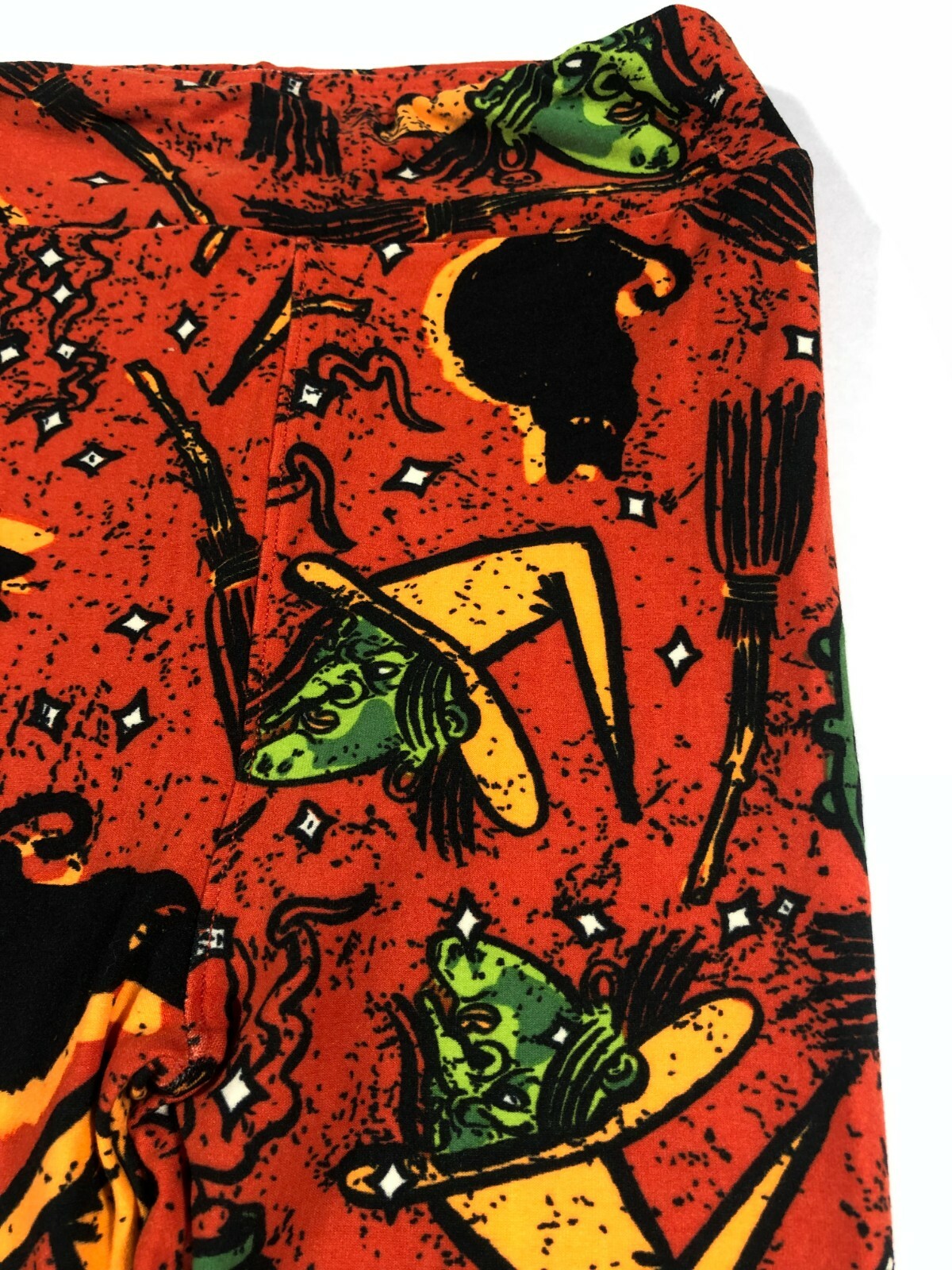 LuLaRoe Kids L/XL Leggings Halloween Witches Cats Brooms NWOT