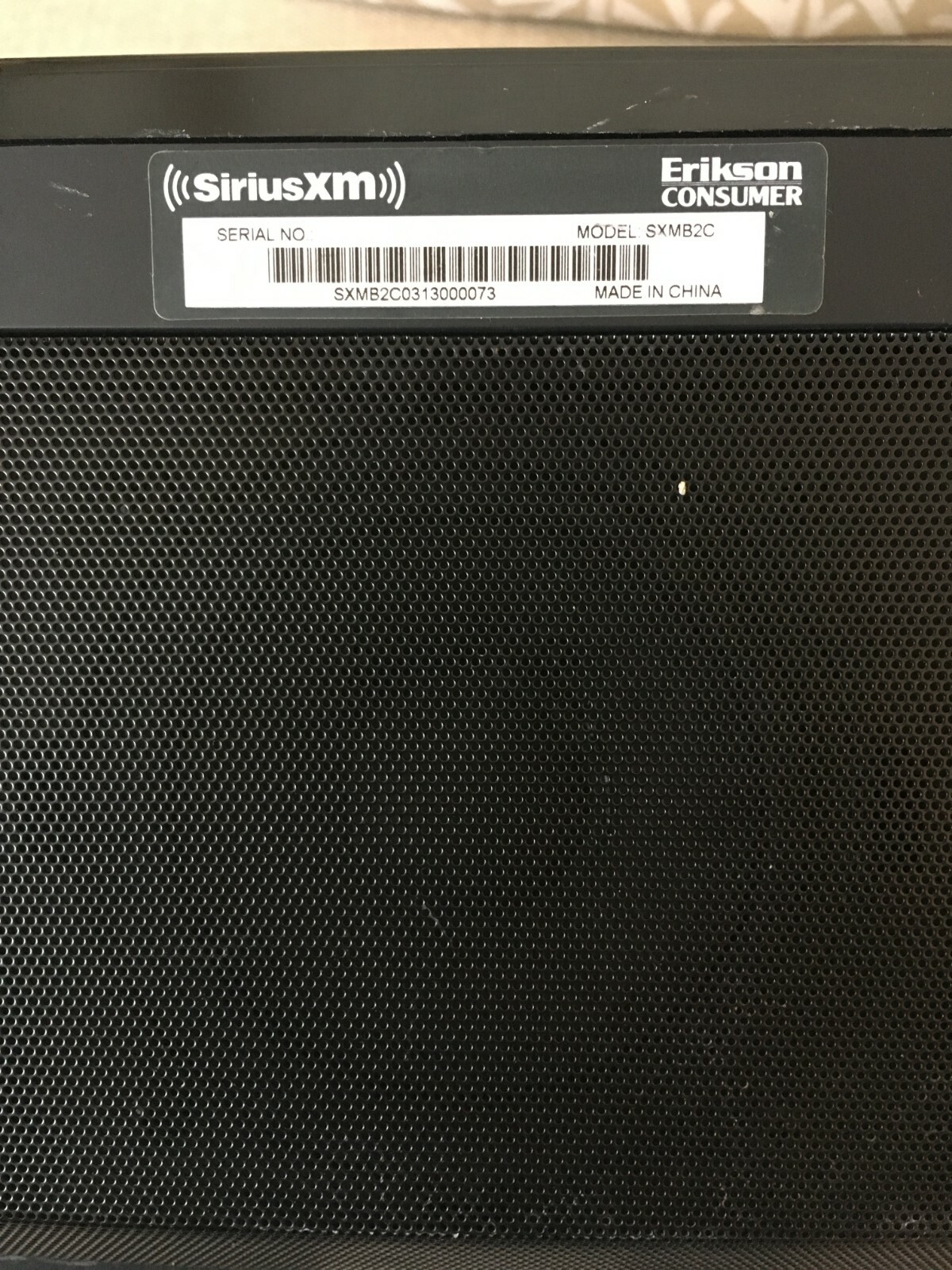 Sirius Boombox SXMB2C Status 7 Satellite Radio Receiver  SV&C Works Portable