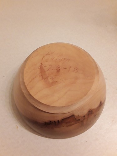 Handmade wooden bowl 6