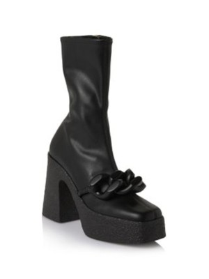 Женские черные сапоги на платформе 1-1/2 от STELLAMCCARTNEY на каблуке Skyla 39,5