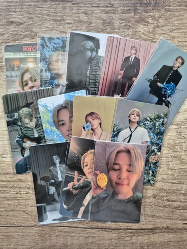 BTS,JIMIN-'MUSE' ALBUM 4 COMPANIES LUCKY DRAW PHOTO CARD FULL SET