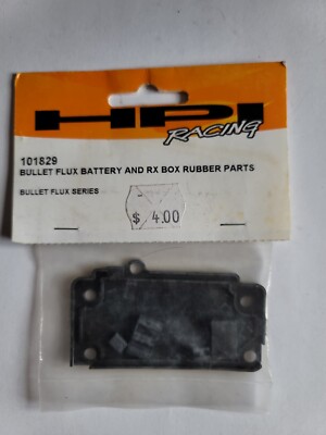 HPI Racing - BULLET FLUX BATTERY AND RX BOX RUBBER PARTS 101829
