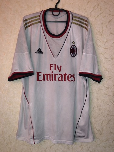 Rare AC Milan 2013-2014 Away Football Jersey Size 2XL Mens