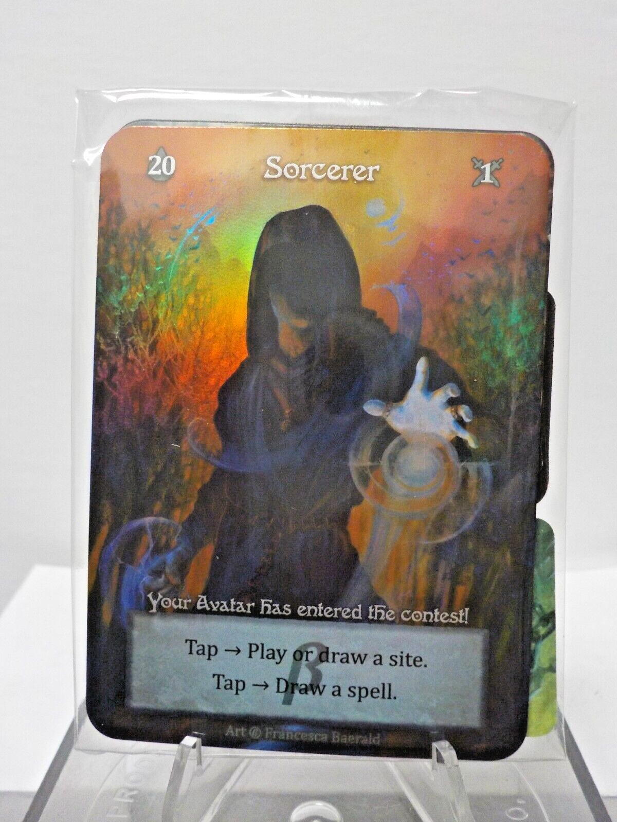 Sorcery TCG  of Flame β foil Flamecaller (Foil) - Beta - Sorcery: Contested Realm
