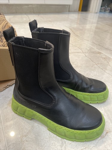 【VIRON】Apple Chelsea Boots Viròn 1997 Black Apple Boot | wasted hour concept store