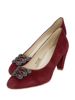 HIRSCHKOGEL ESGANO COURT SHOES 3007807-24 BURGUNDY