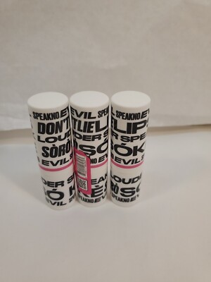 UOMA Beauty Lips Don't Lie Matte Lipstick  Color -Too Much 3 Pack