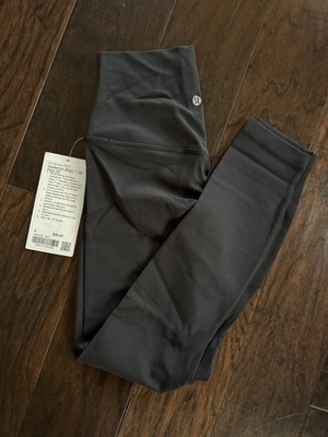 Lululemon Align High-Rise Pant 25'' Black Sz 4 New NWT