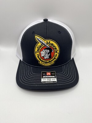 Indian Motorcycles throwback hat, Richardson 112 Snap-Back.  New With Tags!