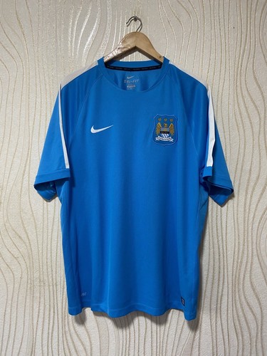 MANCHESTER CITY 2014 2015 TRAINING FOOTBALL SHIRT SOCCER