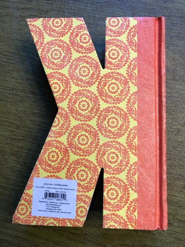 Unique Letter “ K “ Writing 7.5” X 5.5” Journal Hardcover Bound Book